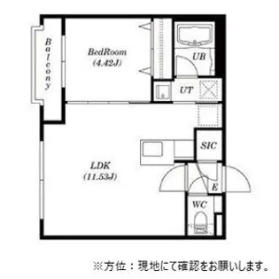 NORDESTA旭ヶ丘(ノルデスタ旭ヶ丘)【0302号室】の間取り