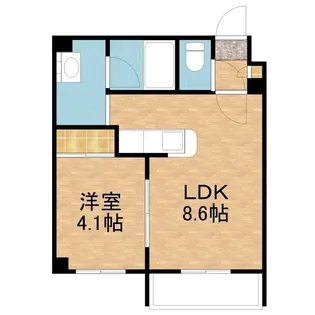 アンビエンテ131【0203号室】の間取り