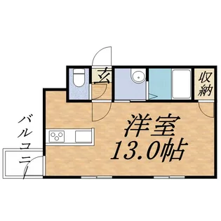 RUKーA円山【4階】の間取り