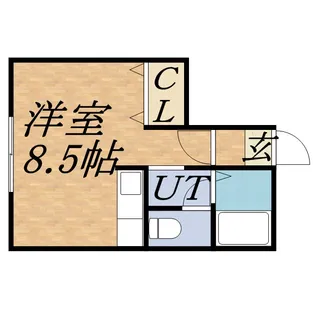 コーポ桑西【0205号室】の間取り
