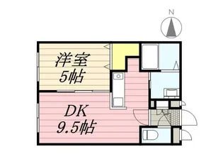 ノースパインハイム【4階】の間取り