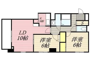 北海道札幌市中央区南十九条西9丁目【マンション】の間取り