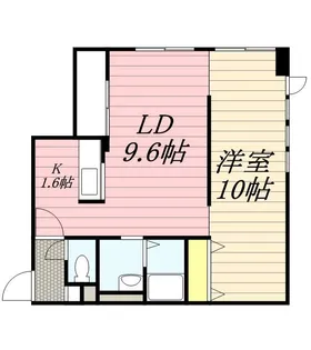 KDXレジデンス南三条【1310号室】の間取り