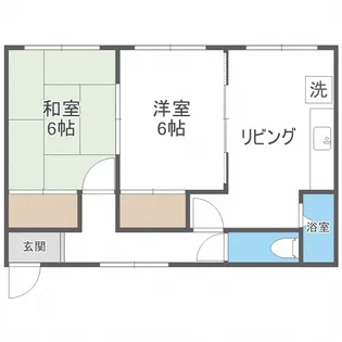 第2サンコーマンション【2階】の間取り