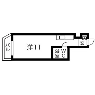 南1条グランドハイツ【305号室】の間取り