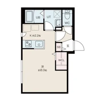 ファランドール幌平橋【3階】の間取り