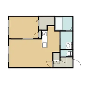 カヌレ【4階】の間取り
