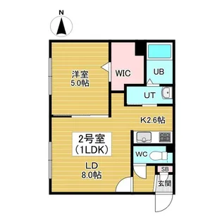 エターナリー【2階】の間取り