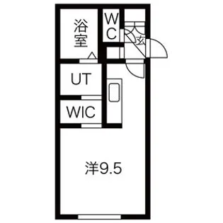 LAULE’A学園前【1階】の間取り