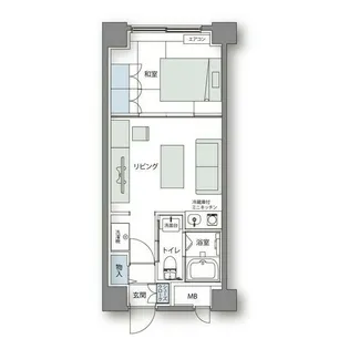 北海道札幌市中央区南五条西13丁目【マンション】の間取り