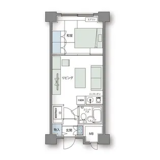 北海道札幌市中央区南五条西13丁目【マンション】の間取り