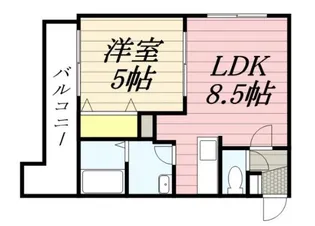 アベニュー224【3階】の間取り
