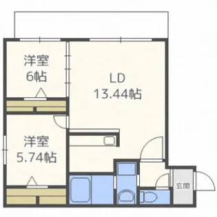 CーSELECTION.STELLAII【3階】の間取り