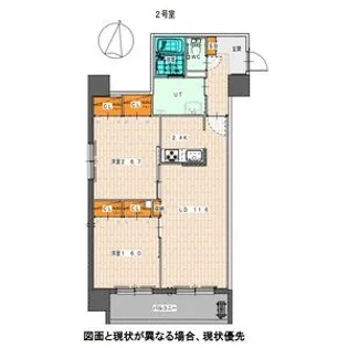 PARTIRE 桑園(パルティーレ桑園)【7階】の間取り