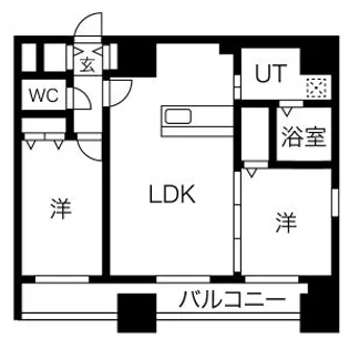 RESIDENCE SAISON【12階】の間取り