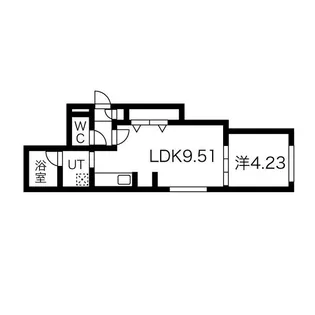 インダスカル【3階】の間取り