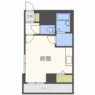 クリオ行啓通参番館【229号室】の間取り