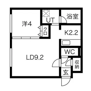 BIRCH【4階】の間取り