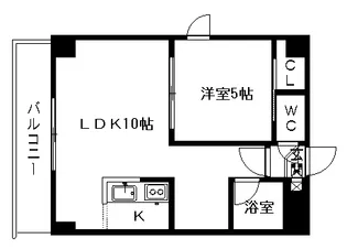 北海道札幌市中央区南六条西7丁目【マンション】の間取り
