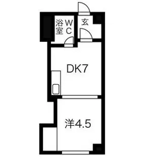 ロードサイド24【2階】の間取り