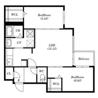 ノーチェ円山【5階】の間取り