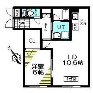 パパガーデン【3階】の間取り