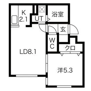 AJELM(アジェルム)【3階】の間取り