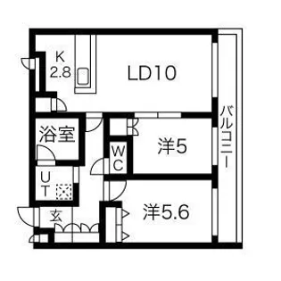 SーRESIDENCE桑園【205号室】の間取り