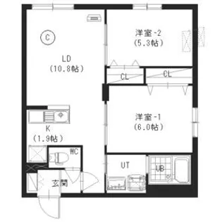 PREGARE(プレガーレ)【1階】の間取り