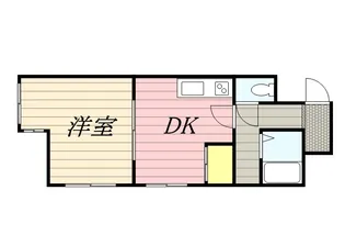 エスポアールさつみ【202号室】の間取り