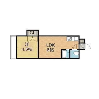 OMレジデンス南9条(オーエム)【0803号室】の間取り