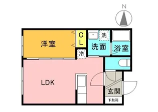 HORUS(ホルス)【3階】の間取り