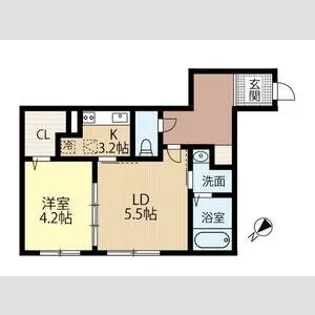 FUTABA SQUARE琴似【4階】の間取り