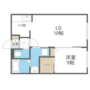 ROYALE二十四軒【2階】の間取り