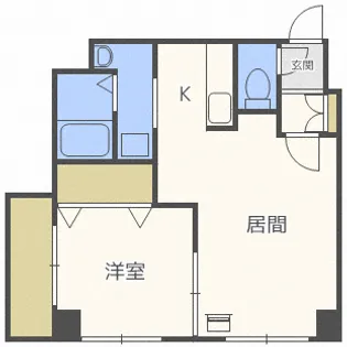 リーガルーセント【0202号室】の間取り