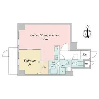 リーガルーセント【0105号室】の間取り