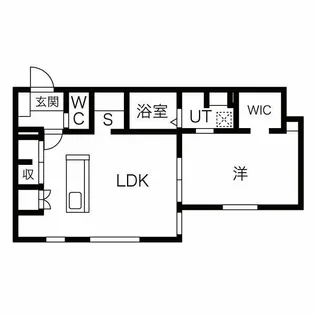R-fino札幌桑園【3階】の間取り