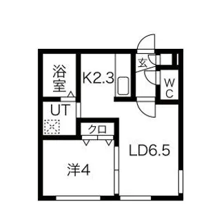 LICHTRARE東札幌(リヒトラーレ)【4階】の間取り