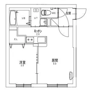 RELATE平岸【4階】の間取り