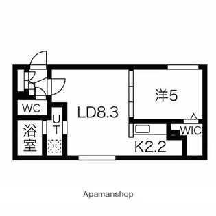 北海道札幌市白石区南郷通11丁目北【マンション】の間取り