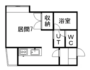 グランドール琴似【310号室】の間取り