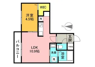 北海道札幌市中央区南十六条西6丁目【マンション】の間取り