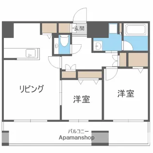 MJSQUARE KOTONI【3階】の間取り