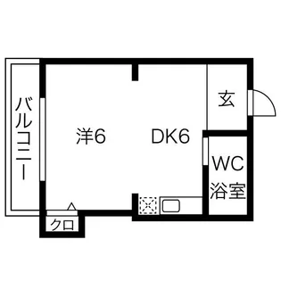 PARK AVENUE NAKAJIMA【406号室】の間取り