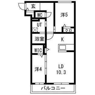 北海道札幌市中央区南四条西11丁目【マンション】の間取り