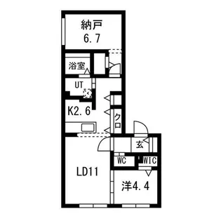 北海道札幌市白石区東札幌五条5丁目【マンション】の間取り