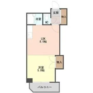 円山北町ハイム【1001号室】の間取り