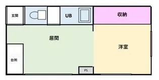 カサデューク7【1階】の間取り