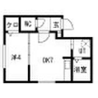 ラグナベルデ美園【3階】の間取り