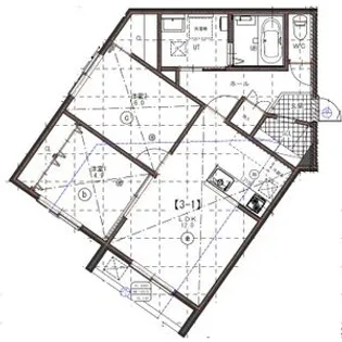 ラ・フェリーチェ北円山【2階】の間取り